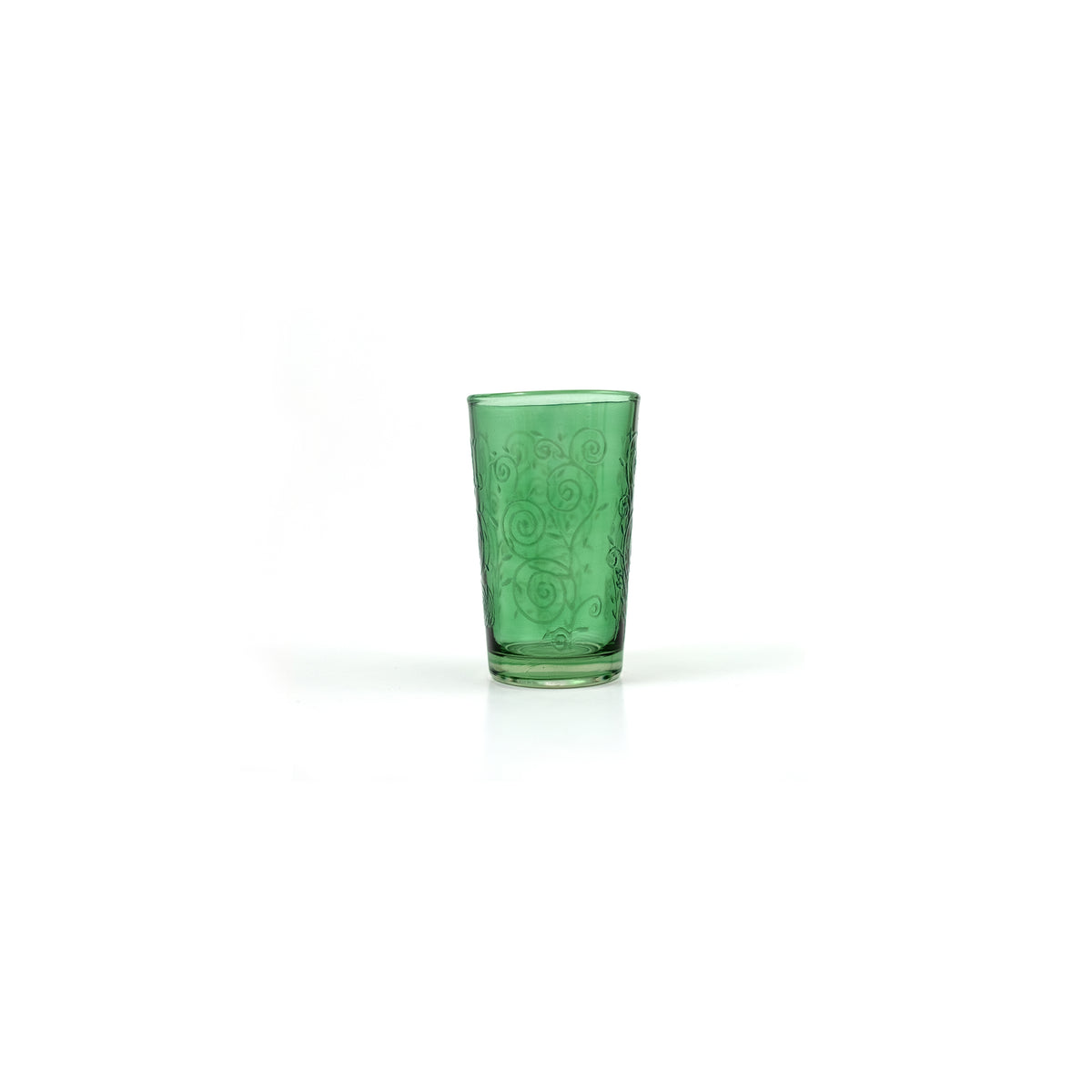 TUYYA Cadencia colored Moroccan tea glass, 4 oz