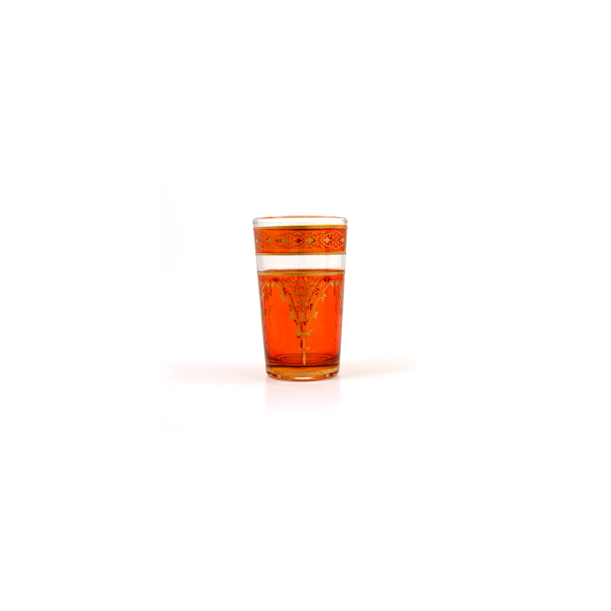 TUYYA handcrafted Andalousia Moroccan tea glass set, 4 oz