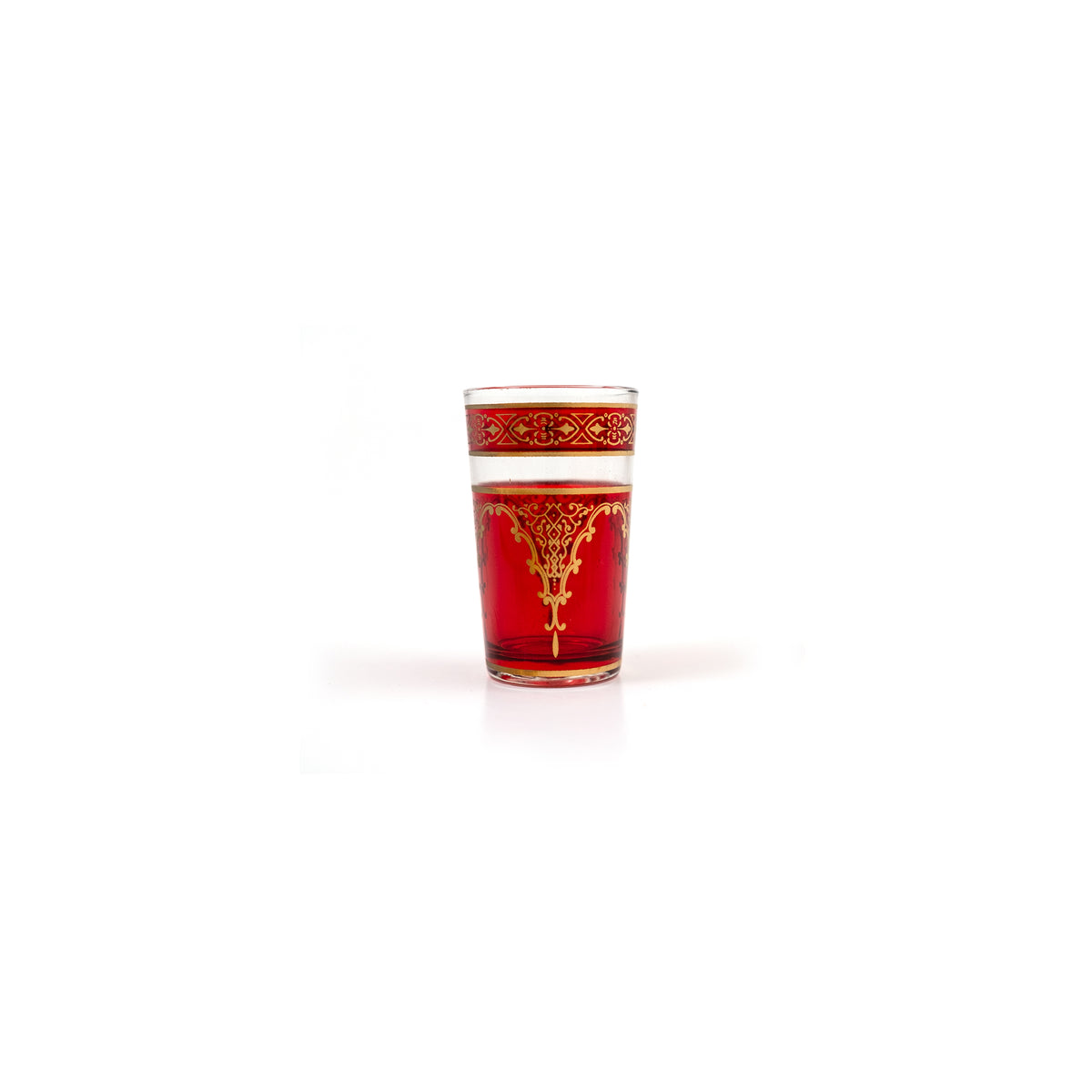 TUYYA handcrafted Andalousia Moroccan tea glass set, 4 oz