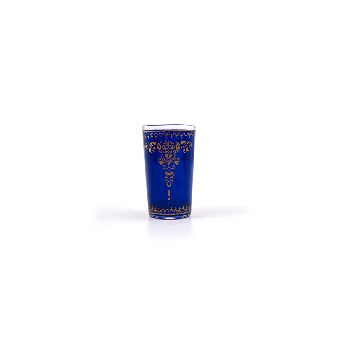 TUYYA Marjana Moroccan tea glass with traditional pattern, 4 oz