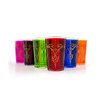 TUYYA Kandil Moroccan tea glass with traditional pattern, 6 oz