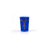 TUYYA Kandil Moroccan tea glass with traditional pattern, 6 oz
