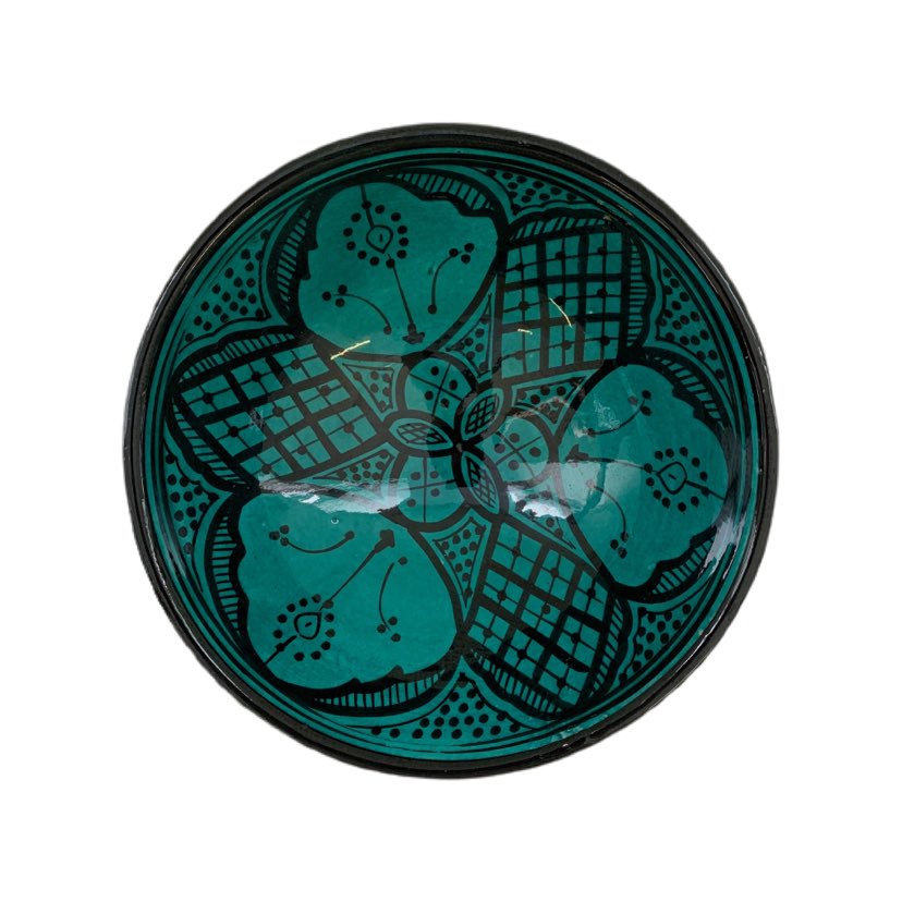 Ceramic Bowl, Green