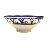 Ceramic Bowl, Blue & White