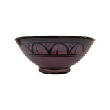 Ceramic Bowl, Purple