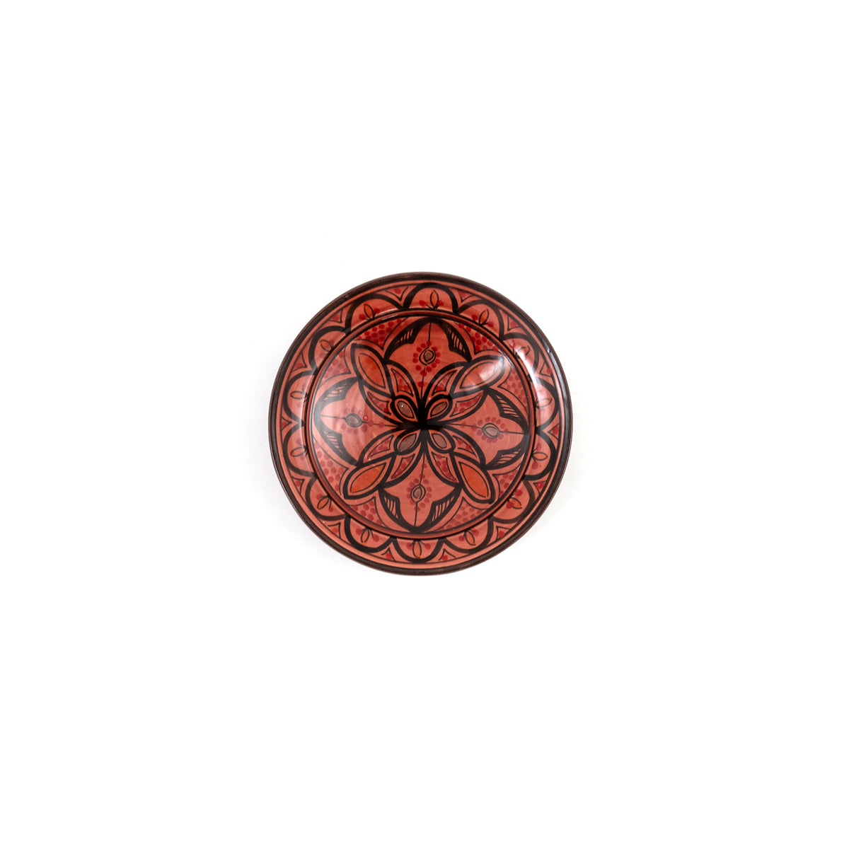 Assiette Asfi rouge